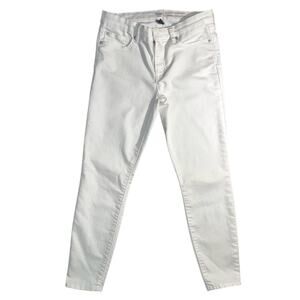 GAP Womens White Skinny Legging Jeans Size 28 Stretch Ankle Skimmer Pants